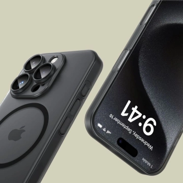Чохол для iPhone 16e Tech-Protect MagSlim MagSafe Matte Black
