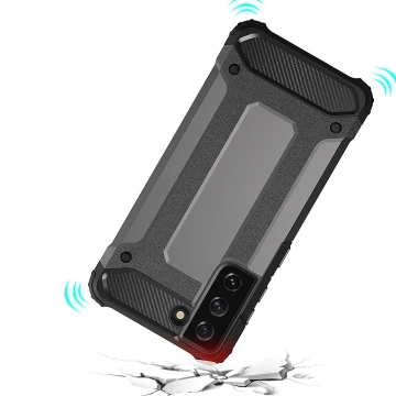 Pouzdro Hybrid Armor pro Samsung Galaxy S23 Plus pancéřované hybridní pouzdro modré