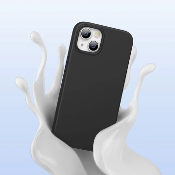 Ugreen Ochranné silikónové puzdro gumené flexibilné silikónové puzdro pre iPhone 13 mini čierny