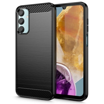 TPUCarbon cover case for Samsung Galaxy M15 5G Black