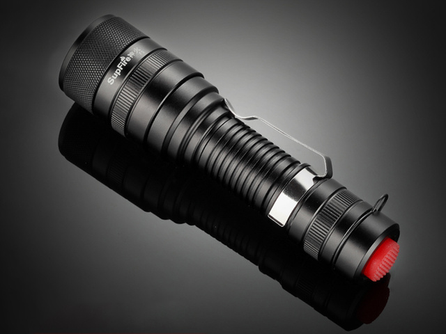 Svietidlo Supfire F5, 1100lm, 300m, 106g