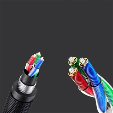 Kábel UGREEN kábel AUX mini jack 3,5 mm - mini jack 3,5 mm 2 m čierny (AV183)