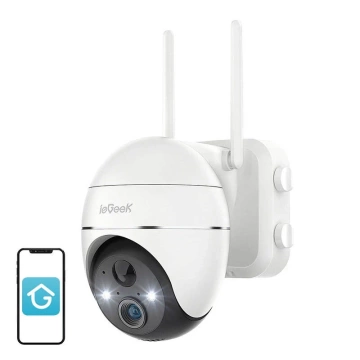 ieGeek Wireless Outdoor WiFi Camera 3MP ZS-GX1S White