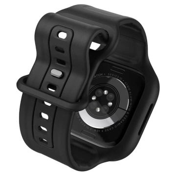 Etui z paskiem Spigen Vault Pro Apple Watch 10 42 mm Czarne