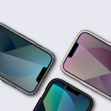 2x Spigen Glas.tR EZ Fit Privacy Tempered Glass для Apple iPhone 13/13 Pro / 14