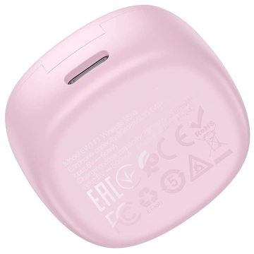 Detské TWS slúchadlá Hoco EW111 Bluetooth 5.4 ružové