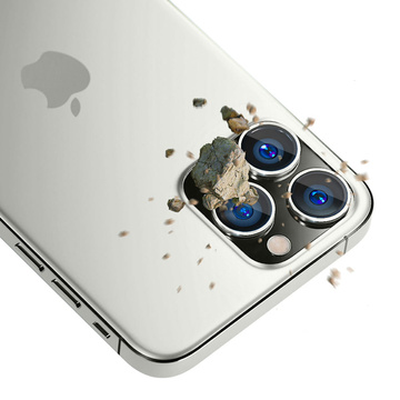 3mk Lens Protection Pro Phone Protector Lens Protector pro Apple iPhone 14 Pro / 14 Pro Max Silver