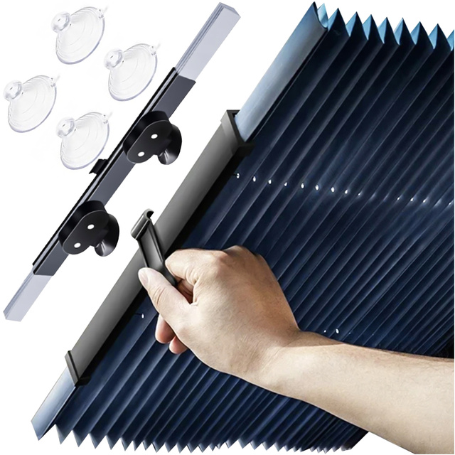 Sunshade blind car sun visor car windshield cover universal double-sided 150x65cm