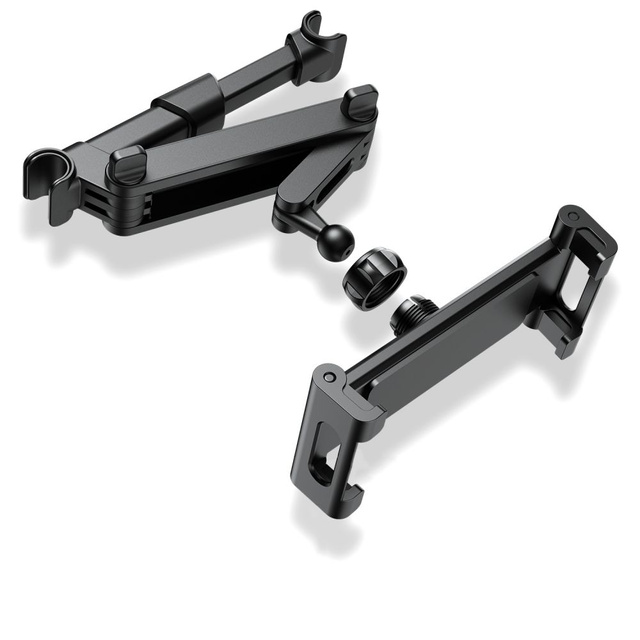 Stretchable Headrest Car Mount for phone/tablet Black