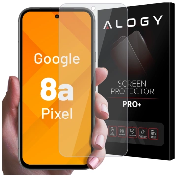 Tvrzené sklo pro Google Pixel 8a, ochranná fólie 9H Alogy Heavy Pro™️