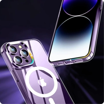 Etui Flexair Hybrid Magsafe для Samsung Galaxy S24 Clear