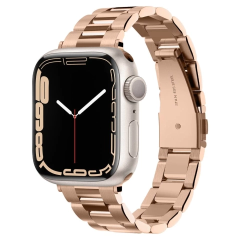 Apple hodinky Spigen moderní fit pásek 4 / 5 / 6 / 7 / 8 / se (38 / 40 / 41 mm) růžové zlato