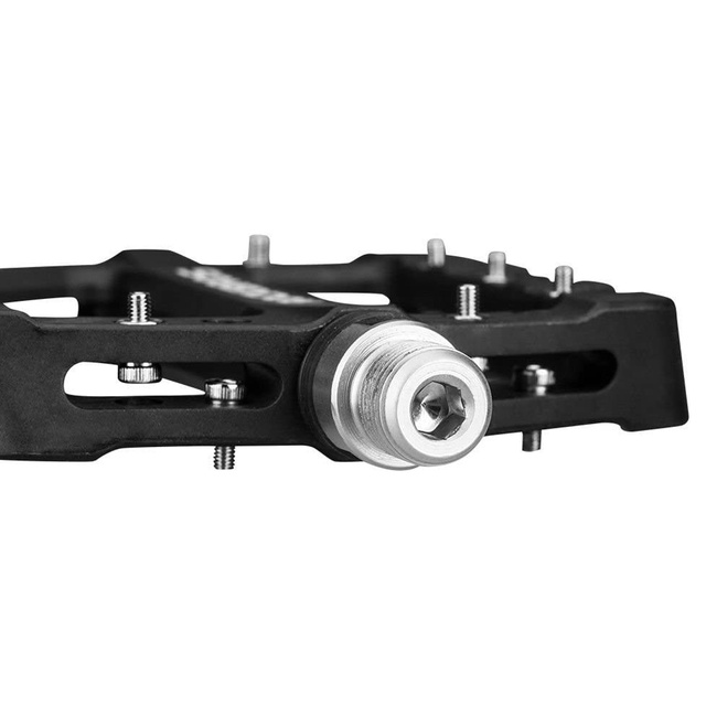 Велосипедні педалі RockBros 2017-12CBK платформа нейлон Чорний