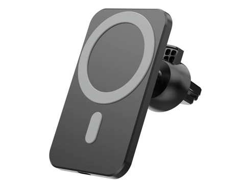 Držák do auta s Qi nabíječkou MagSafe Alogy na mřížku/desku 15W USB nabíječka - USB-C
