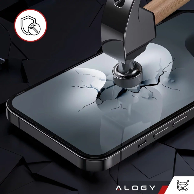 Загартоване скло для Apple iPhone 16 Pro Max Screen Protector 9H Alogy Heavy Pro ™️