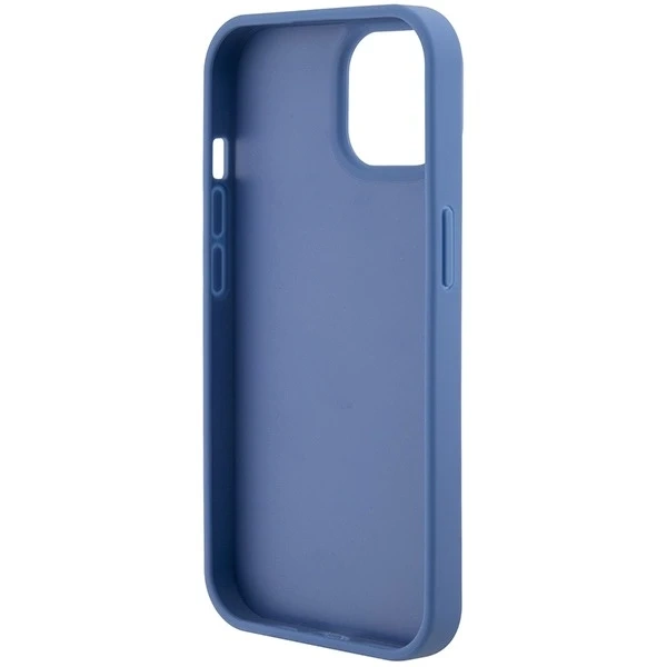 Etui Guess GUHCP15SP4TDSCPB für iPhone 15 6,1" niebieski/blue hardcase Crossbody 4G Metal Logo