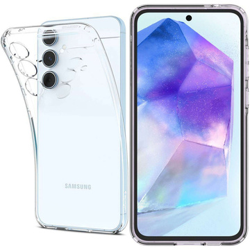 Etui Spigen Liquid Crystal для Samsung Galaxy A55 5G Crystal Clear