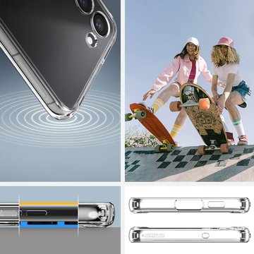 Це телефон Spigen Ultra Hybrid для Samsung Galaxy S23 Plus Crystal Clear