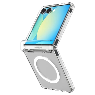 Etui Galaxy Z Flip 7 Spigen Ultra Hybrid Pro MagSafe Clear