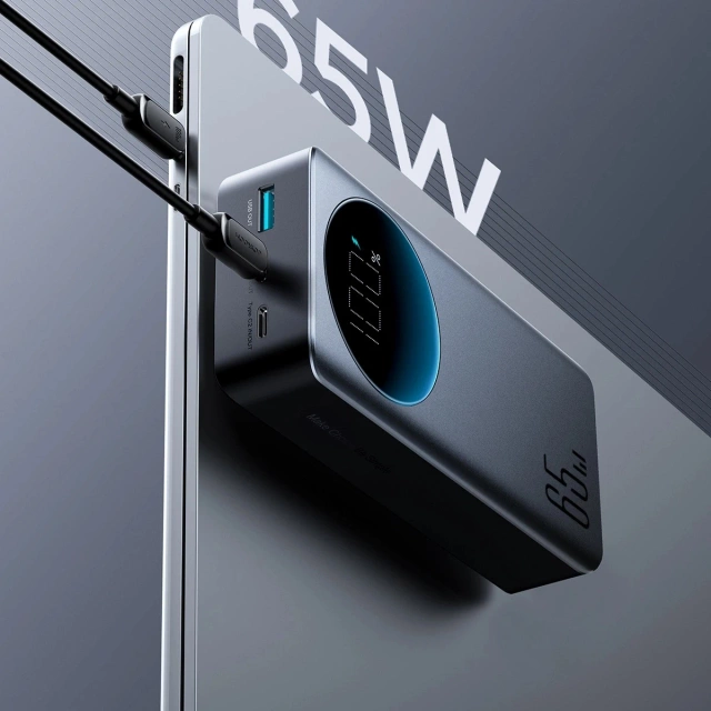 Powerbank Joyroom JR-PBF05 65W 30000mAh z wyświetlaczem Czarny