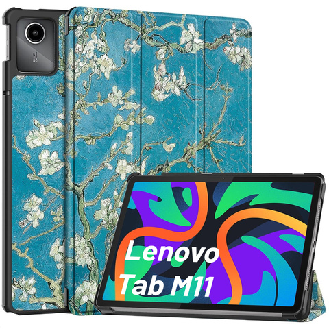 Hülle für Lenovo Tab M11 10,95" TB330FU / TB330XU / TB331FC Tablet Cover Case Alogy Buchcover Blühender Mandelbaum (Van Gogh)