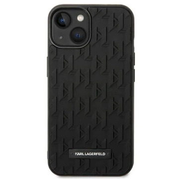 Etui Karl Lagerfeld KLHCP14MRUPKLPK pre iPhone 14 Plus 6,7" pevný 3D monogram