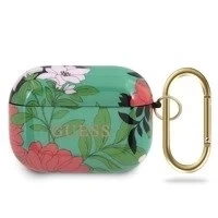 Чохол Guess GUACAPTPUBKFL01 AirPods Pro зелений/зелений N.1 Flower Collection