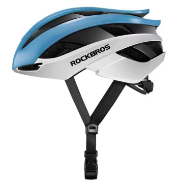 Rockbros Fahrradhelm 10110004004 Größe M - Blau und Weiß