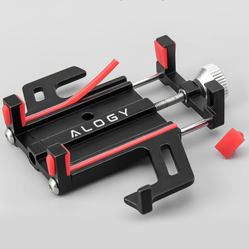 Alogy Bike Phone Phone Holder 55-95mm for Bicycle Bike Motor Scooter Black