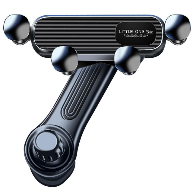 Car phone holder for car grill, gravity, for Alogy Airvent air vent Black