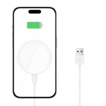 MagSafe Tech-Protect Charger QI15W-A33 White 15W Stand
