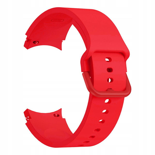 Ремінець IconBand Rubber для Samsung Galaxy Watch 4/5/5 PRO (40/42/44/45/46 MM) Coral Red