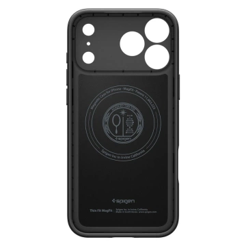 Etui Ochronne do iPhone 17 Pro Max Spigen Thin Fit Mag MagSafe Black