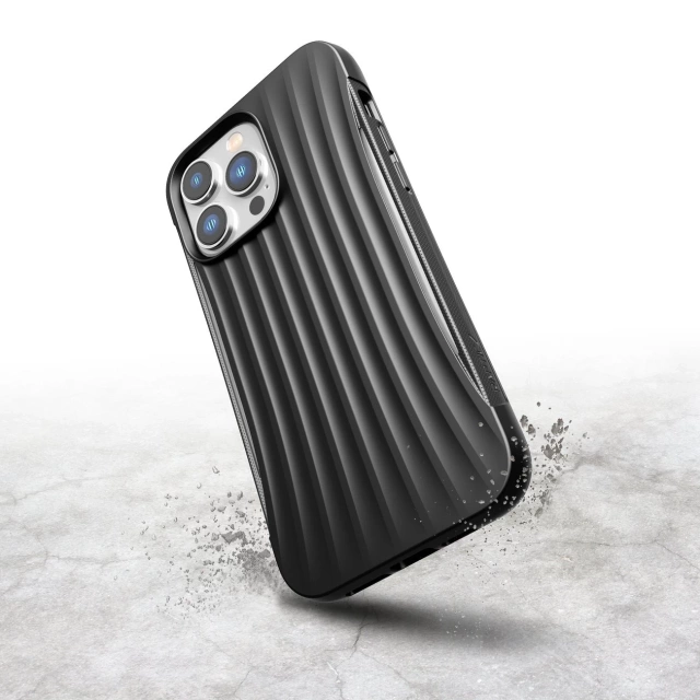 Raptic X-Doria Clutch Case for iPhone 14 Pro Max back cover black