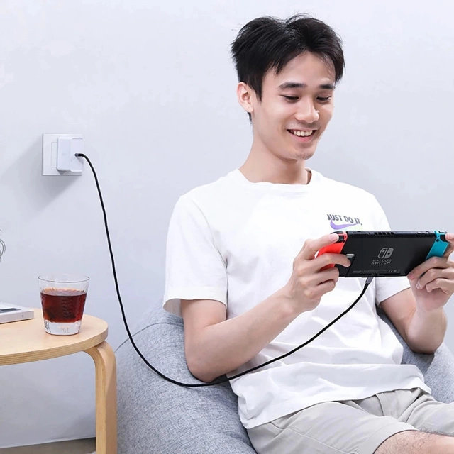 Kabel USB-C – USB-C 100W 5A 1.5m Ugreen US316 90120 PD QC FCP Szary