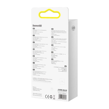 Dynamický kábel Baseus USB Typ C - Lightning Power Delivery 20W 1m biały (CALD000002)