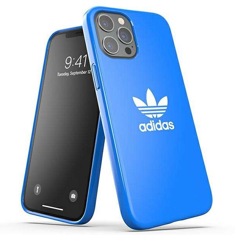 Ochranné puzdro Adidas OR SnapCase Trefoil pre Apple iPhone 12 Pro Max blue/blue 42291