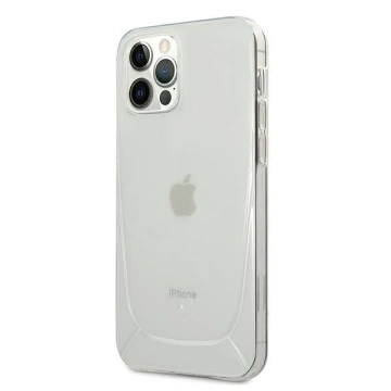 Etui ochronne Mercedes MEHCP12MARCT für Apple iPhone 12 / 12 Pro 6,1" durchsichtige Hardcase Transparent Line
