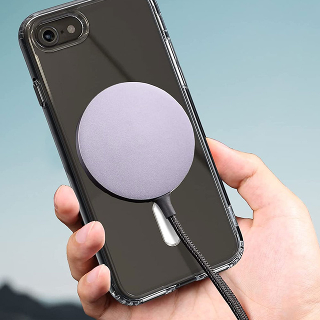 Pouzdro MagSafe Slim Magmat Qi Case pro Apple iPhone 7/8 / SE 2020/2022 průhledné