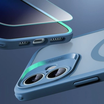 Etui ESR Classic Pro Set MagSafe iPhone 16 Niebieski Frosted