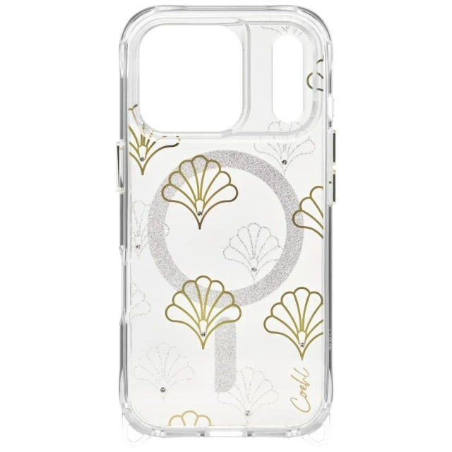 Etui UNIQ Coehl Maree do iPhone 17 Pro Magnetic Charging Srebrny