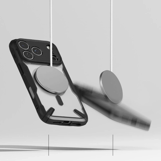 Etui do iPhone 17 Pro Ringke Fusion X Magnetic MagSafe Black