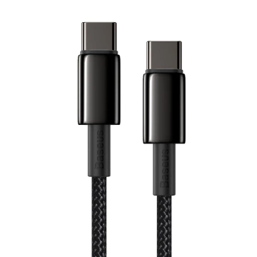 Baseus USB Typ C - USB Typ C Kabel Power Delivery Quick Charge 100 W 5A 2m schwarz (CATWJ-A01)
