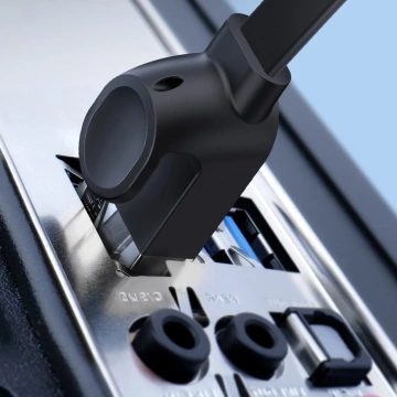 Мережевий плоский кабель Baseus Speed ​​​​Six RJ45 1000Mbps 15м чорний (WKJS000301)