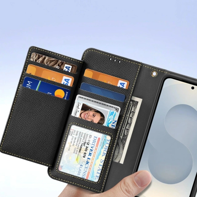 Samsung Galaxy S25 Edge Black Case Lawa MagSafe Black