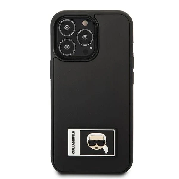 Etui Karl Lagerfeld KLHCP13X3DKPK für iPhone 13 Pro Max 6,7" Hardcase Ikonik Patch
