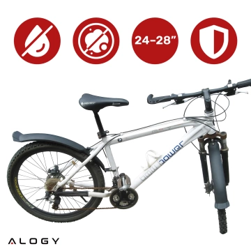 Platformové pedále na MTB bicykle, hliník 9/16" Čierna hliníková sada [2 ks]