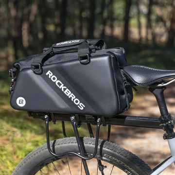 Rockbros 30140090001 Fahrradtasche für Kofferraum 11,6l – Schwarz