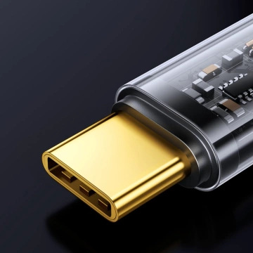 Joyroom USB kabel - USB typu C pro nabíjení / přenos dat 3A 1,2m černý (S-UC027A12)