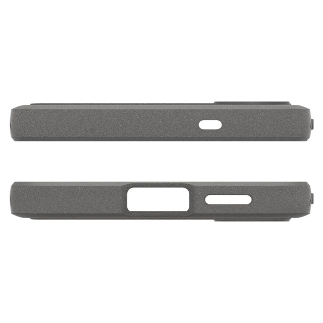 Case of Samsung Galaxy S25 Marble Gray Spigen Rugged Armor Mag MagSafe